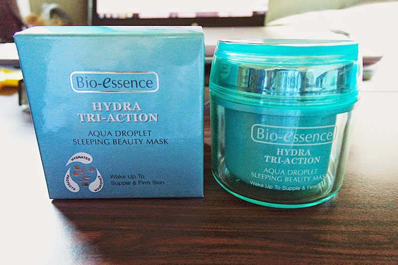 INEZKAYLA♡ Review Bioessence Hydra TriAction Aqua Droplet Sleeping