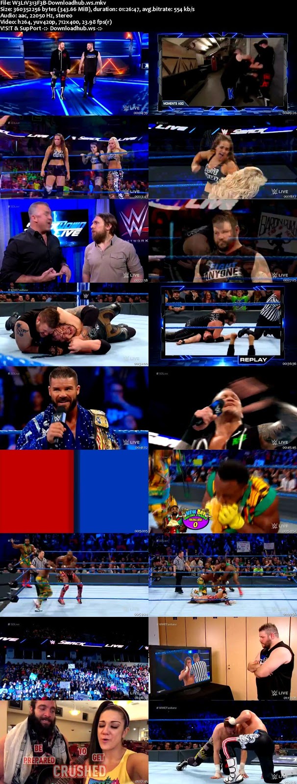 WWE Smackdown Live 13 February 2018 480p HDTV Download