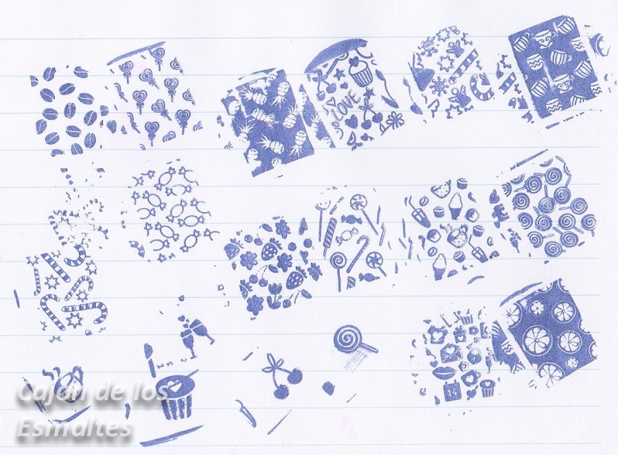 Placa BP L023 - Golosinas, fruta y comida