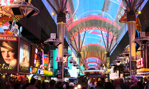 Vintage Vegas Neon Fremont Street