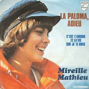 Mireille Mathieu - 45T/Singles :, Classements, ventes et Certifications France !