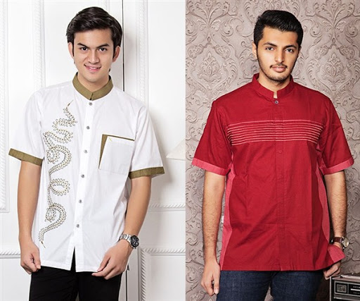 Model Baju Muslim Pria Koko Lengan Pendek Terbaru 2017/2018 Model Baju Muslim Pria Koko Lengan Pendek Terbaru 2017/2018