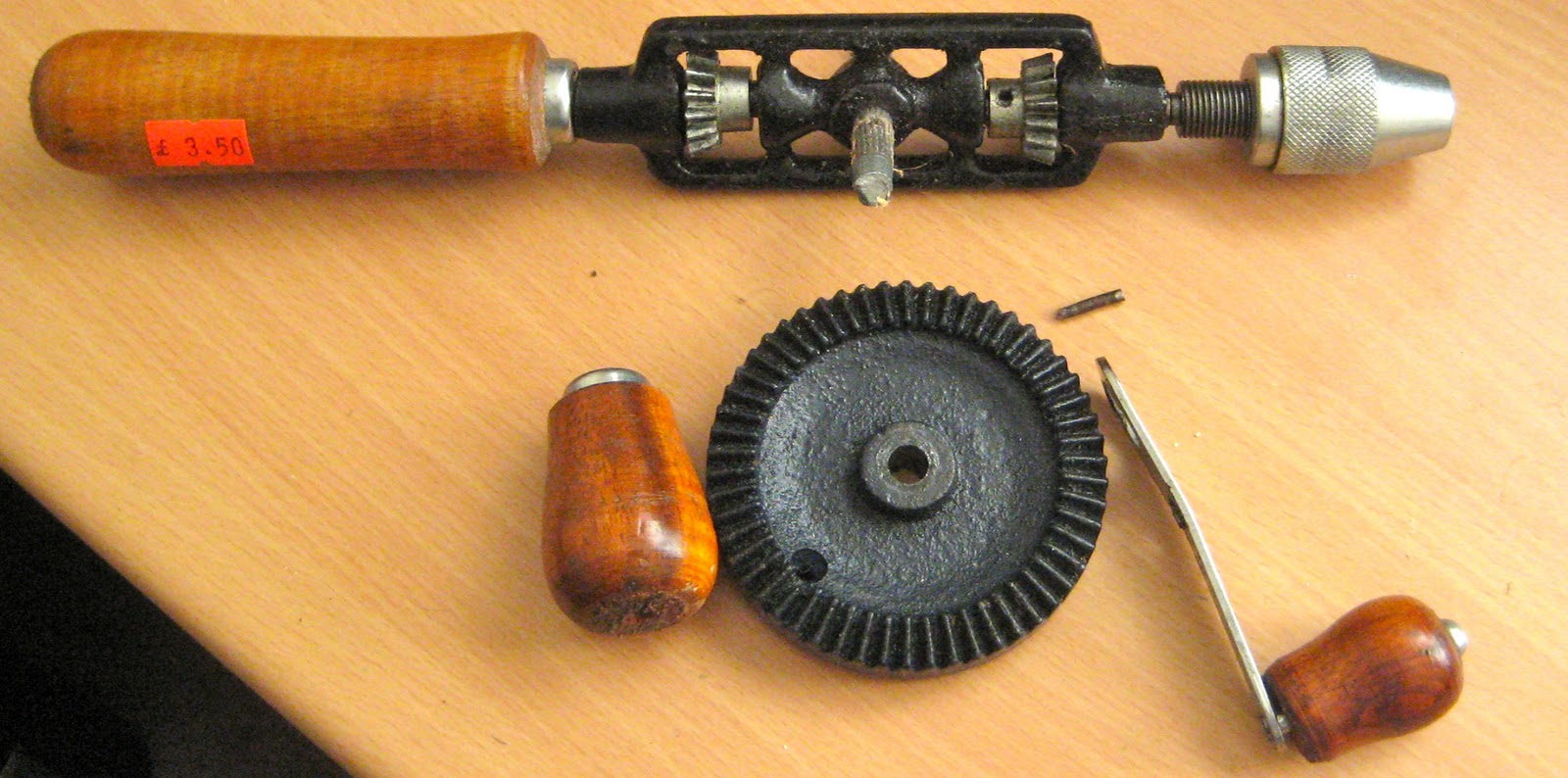 Renoir's Rants: Hand-drill geared extruder