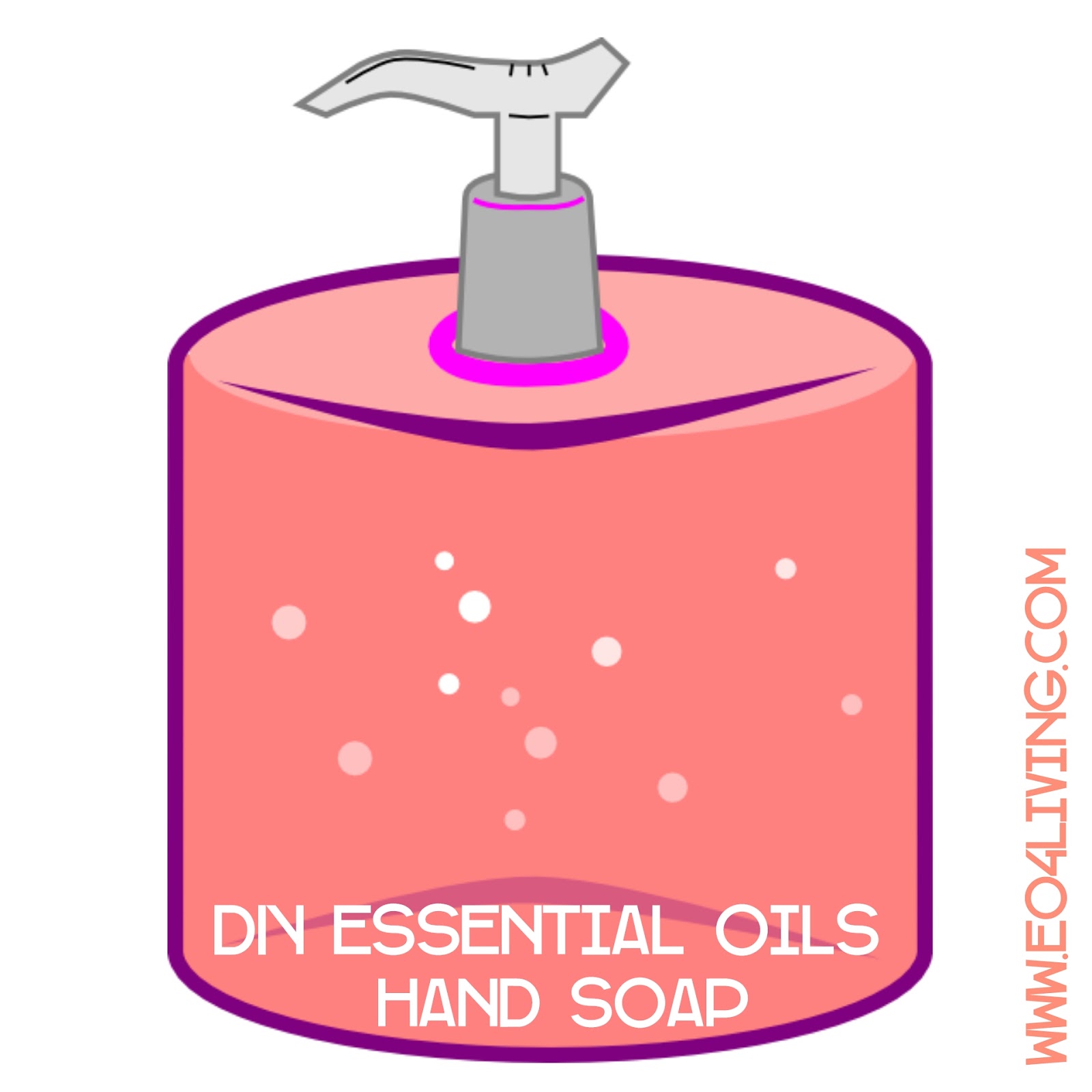 Essential Oils 4 Living DIY Essential Oil Liquid Hand Soap