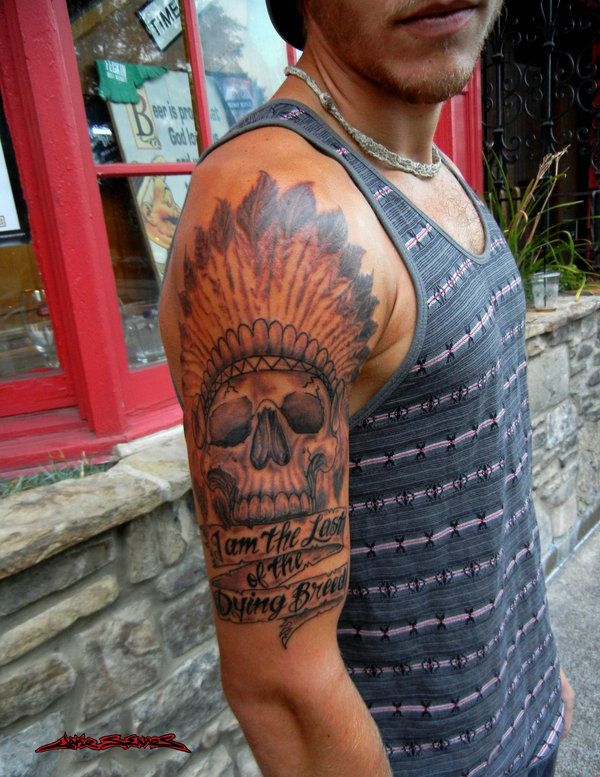 tatuagem índio tatuagem índio