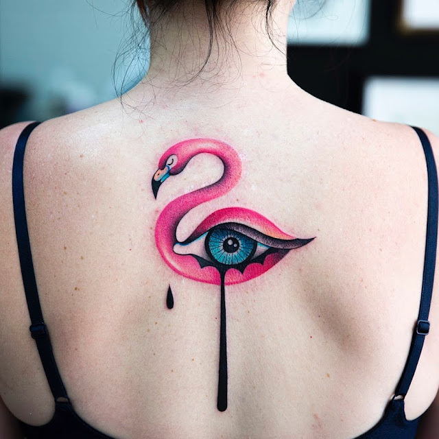 Tatuagens de flamingo para as mulheres Tatuagens de flamingo para as mulheres