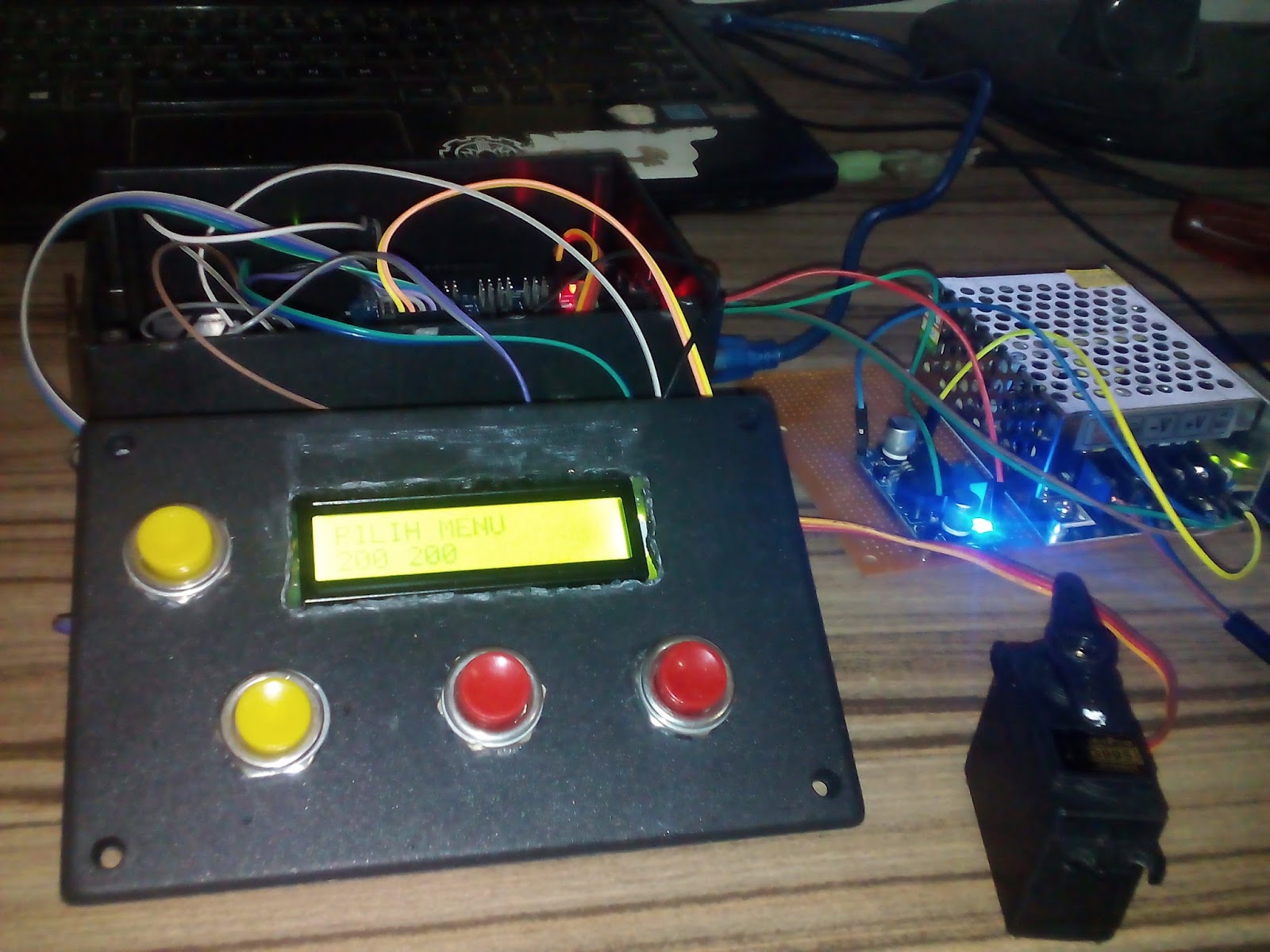 . Membuat Servo Controller Menggunakan Arduino dan Driver Servo I2C Shield