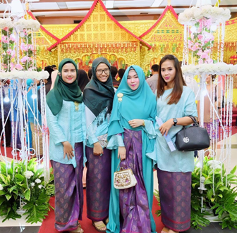 Model Kebaya Gamis Modis Untuk Wanita Bertubuh Gemuk