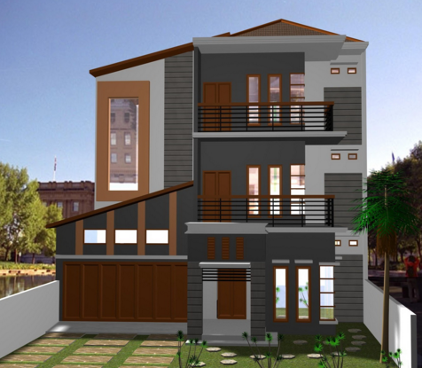 Contoh Desain Rumah Minimalis 3 Lantai 2019 Buatan Aku Contoh Desain Rumah Minimalis 3 Lantai 2019 Buatan Aku