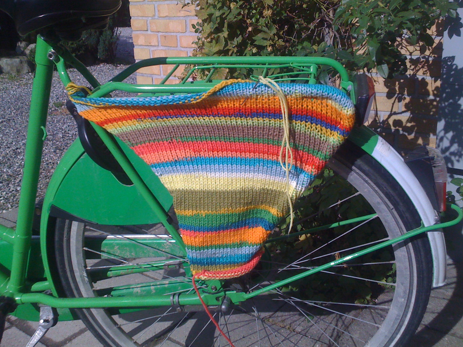 Klemme virkningsfuldhed hjem Knitting By Kaae: S.I.F's pynt din cykel - del 3