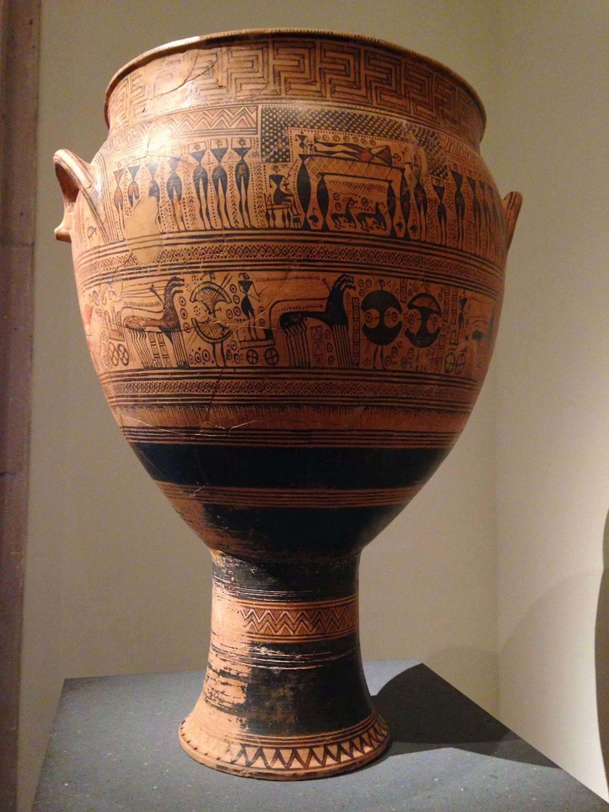 AP Art History Geometric Krater