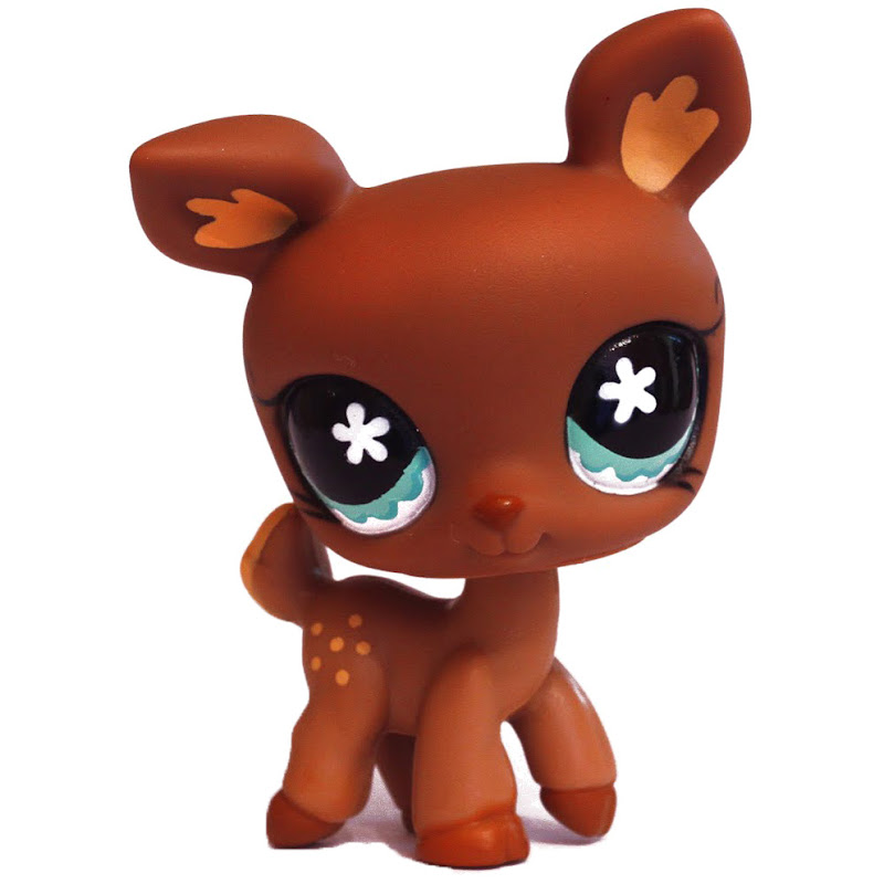 Littlest Pet Shop 3pack Scenery Deer (670) Pet LPS Merch
