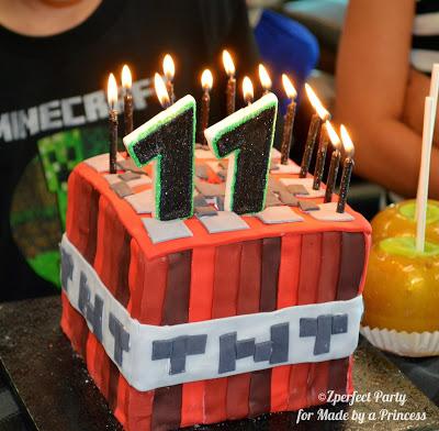 20 ideias de bolo Minecraft para festas de aniversário infantis
