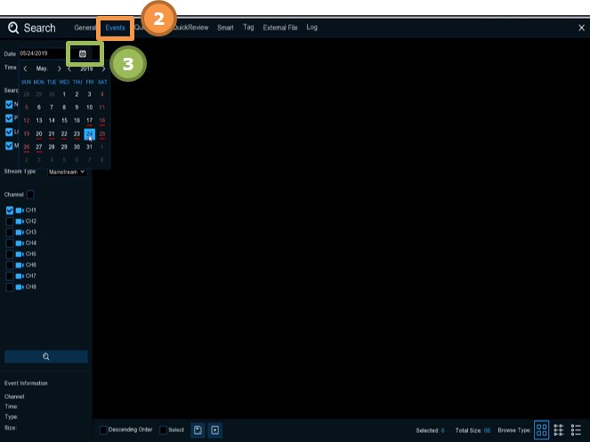 Swann export recordings usb
