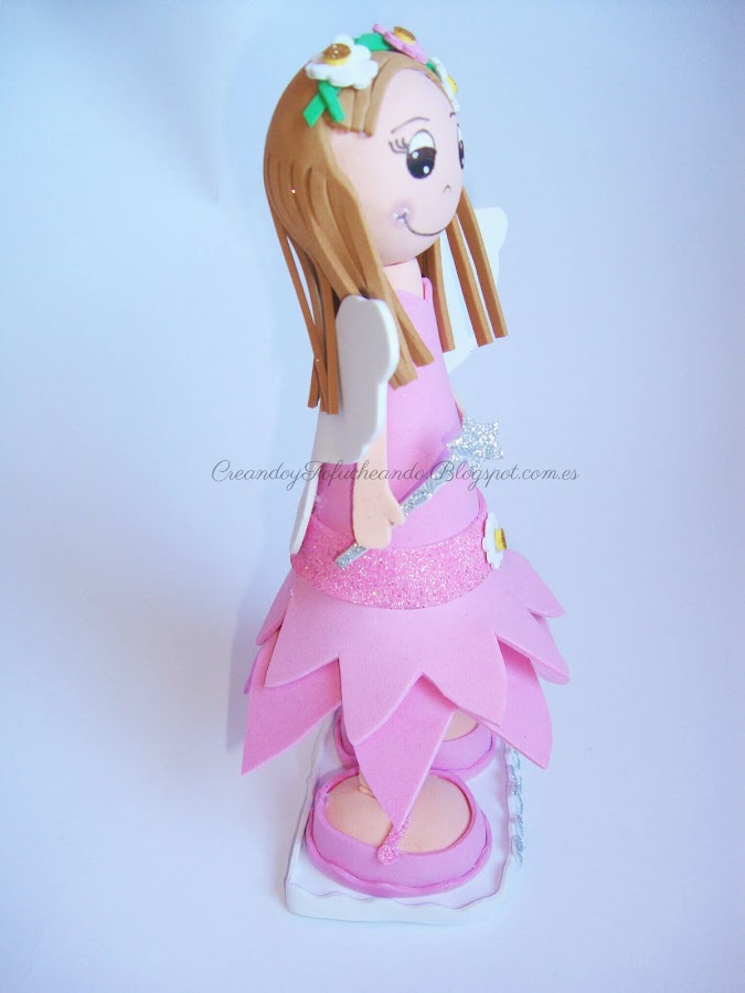 Perfil de la fofucha hada rosa