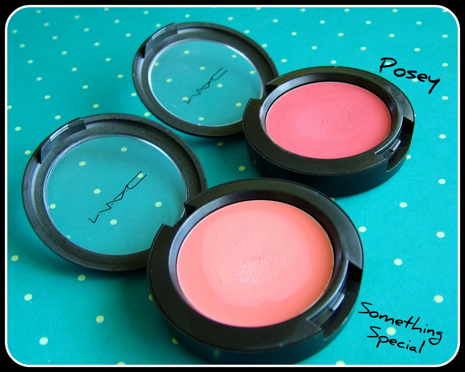 Chelli Glam Vixen Mac's Cream Blush in Posey an Something Special