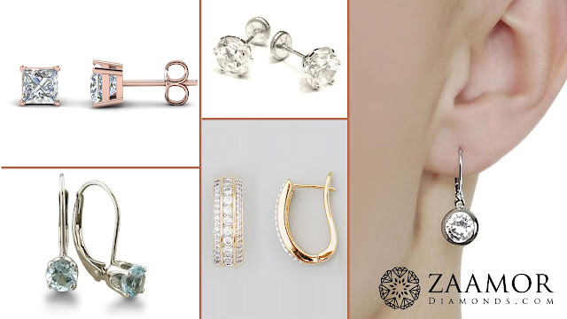 Know the Different Types of Earring Clasps | Zaamor Diamonds Blog