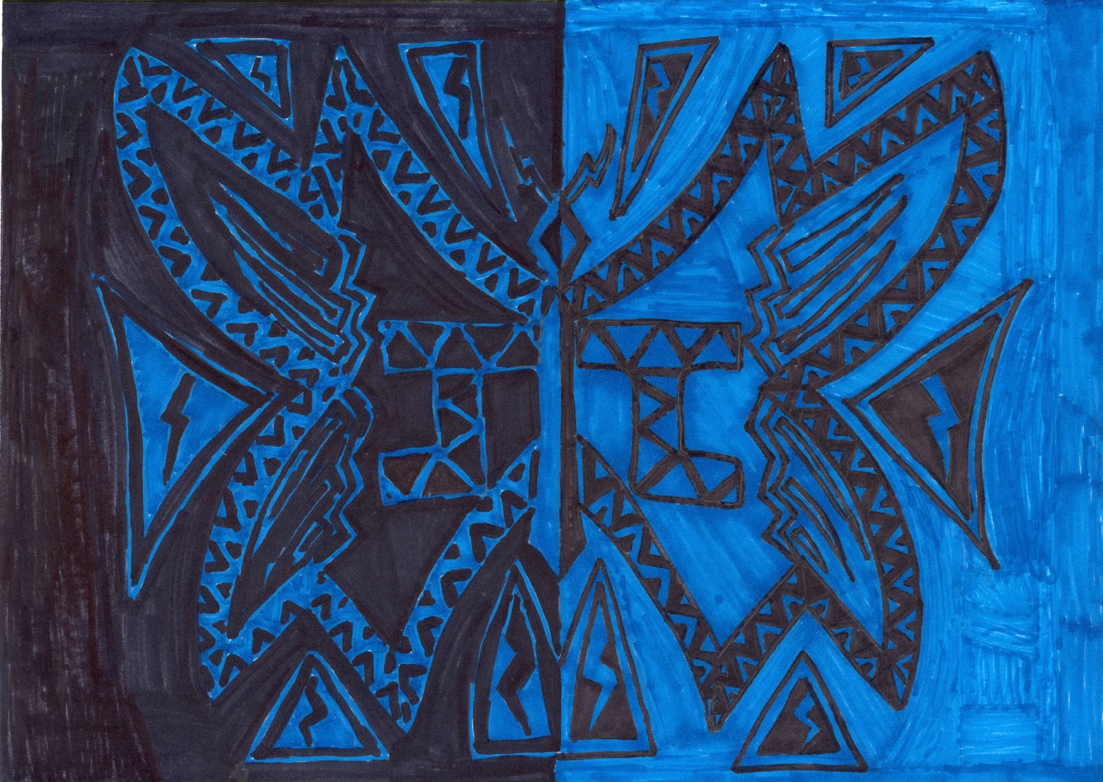 POSITIVE/NEGATIVE BUTTERFLY ASSIGNMENT