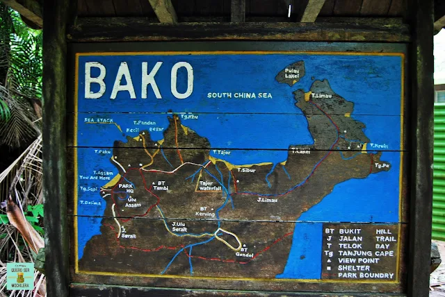 Trekkings en el Parque Nacional de Bako (Borneo, Malasia)