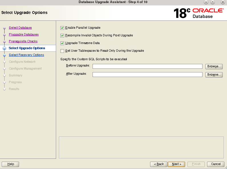 A! Help: Upgrading Oracle Restart from 12.2.0.1 to 18c