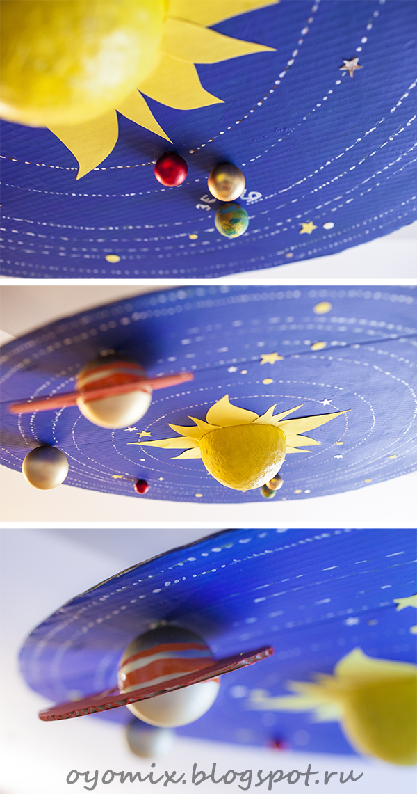 model of the solar system