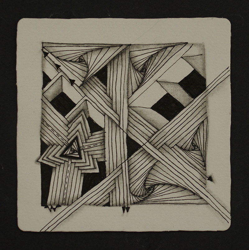 Straight Line Art Patterns