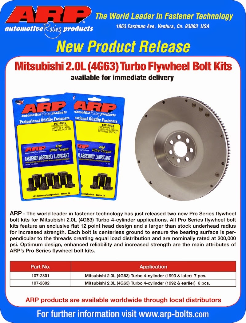 DSManiac ARP ProSeries Flywheel Bolt Kit for Mitsubishi