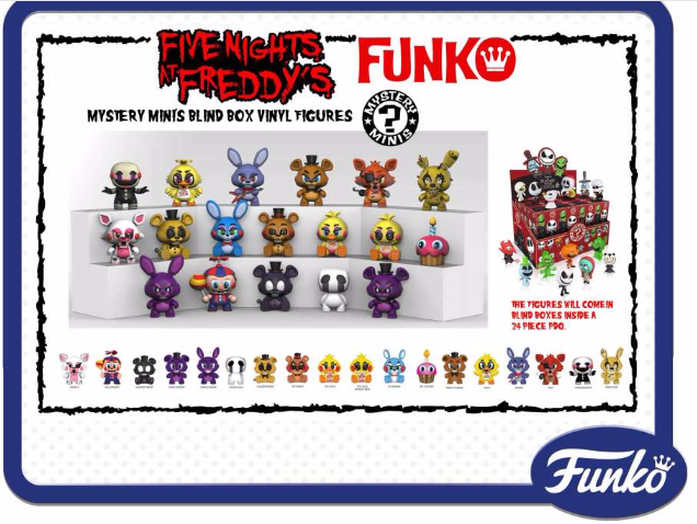 Shadow Bonnie - Mystery Minis Five Nights At Freddy's - Series 1 action  figure