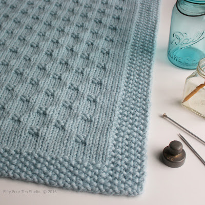 Fifty Four Ten Studio: Belleview Blanket Knitting Pattern ...