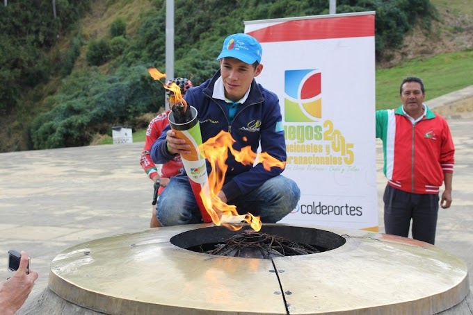 El Fuego Deportivo de los Juegos Nacionales se encenderá en Boyacá