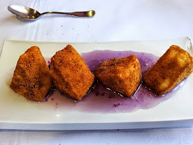 Violet Marmalade and Fried Cheese