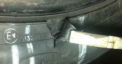 Vehicle Tires Blog: Torn Sidewall