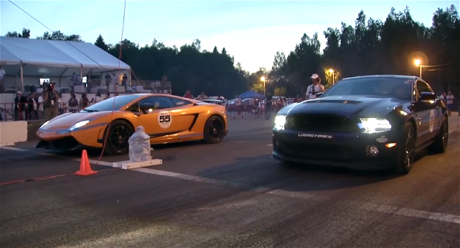 Mustang vs Lamborghini