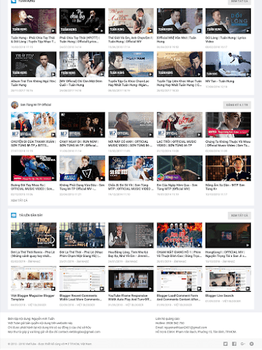 Giao diện video đẹp mẫu số 2