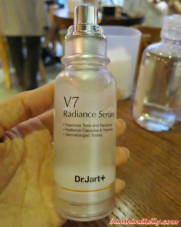 Dr Jart+ V7 Radiance Skincare Range, Korean Beauty Regimen, 7 multi vitamins, whitneing skincare, korean whitening skincare, beauty