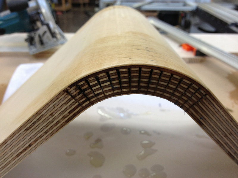 Plywood Kerfing Plywood