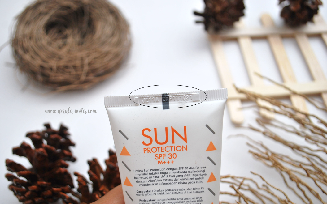 [Review] Emina Sun Protection SPF 30 PA+++ Ursula Meta Rosarini