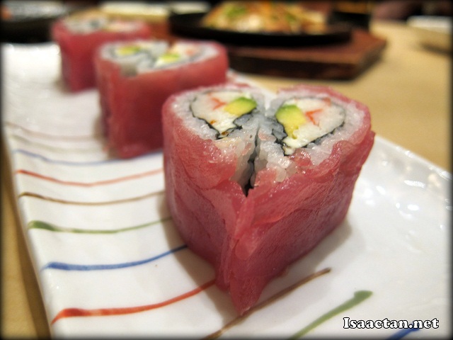 Maguro Heart Roll RM16.80 Maguro Heart Roll RM16.80