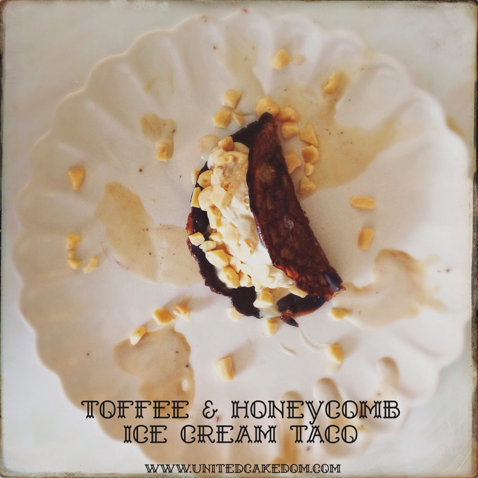 United Cakedom Ice Cream Dessert Tacos in two flavors