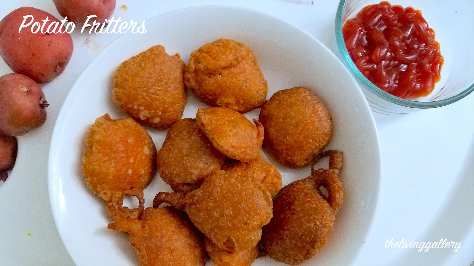 POTATO FRITTERS (BHAJI/PAKORAS) Gluten free