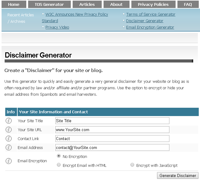Disclaimer Kontak Kami untuk Adsense: Memahami Batasan dan Tanggung Jawab