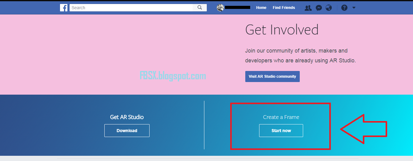 Fb Tricks And Tips How To Create Frame For Profile Picture In After A New Page Will Be Open Then Scroll Down And You Can See Create Frame Option With Start On Now