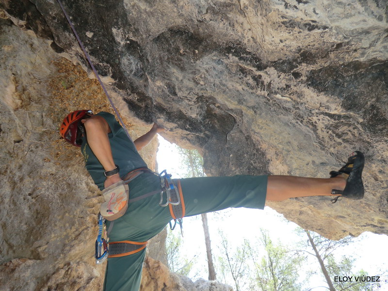 CUADERNO DE MONTAÑA 5 y 6092012 Escalada deportiva Jardín de Oscarín Montanejos (Castellón)