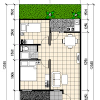 desain rumah sederhana 6x12 desain rumah sederhana 6x12