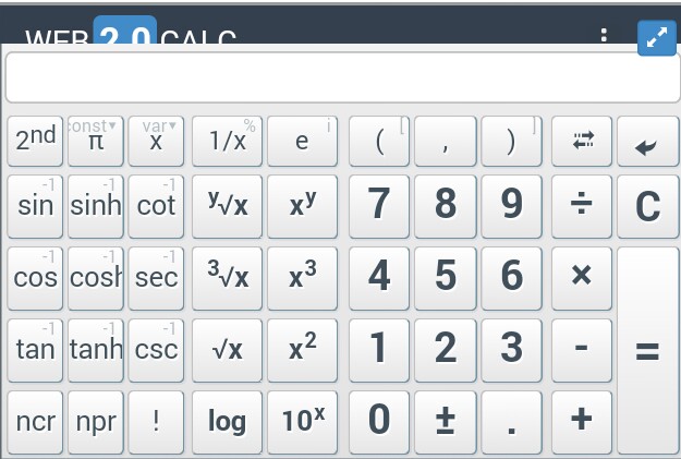 Image Advanced Calculator For Blogger Blog