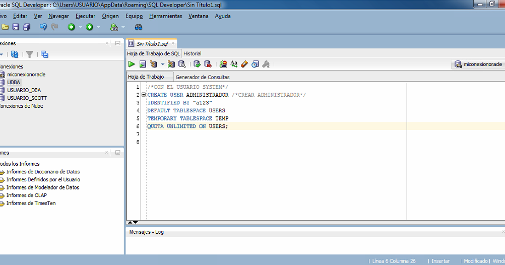 REF CURSOR EN ORACLE PL/SQL