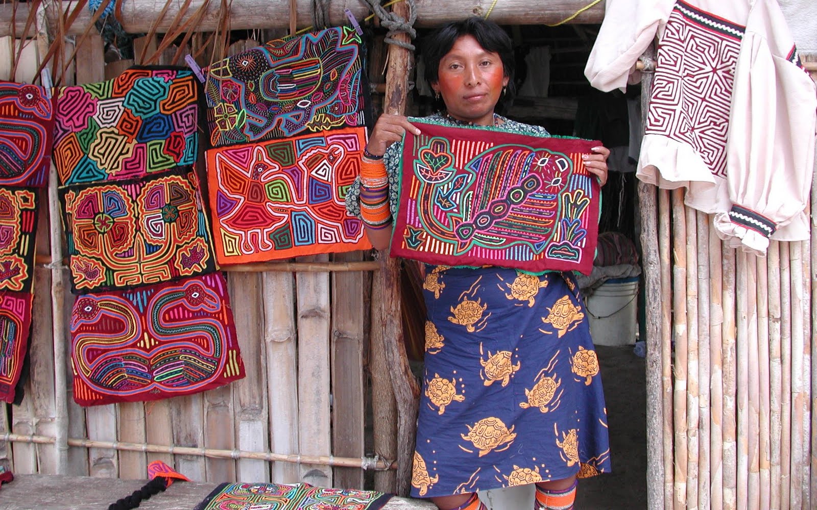 The Golden Fingers Molas Textile Art of Kuna People