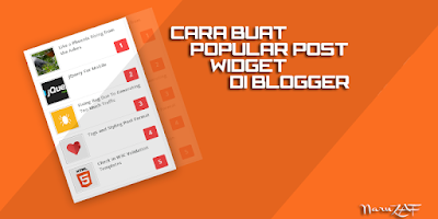 Cara Buat Popular Post Widget Keren Responsive di Blogger VIEW