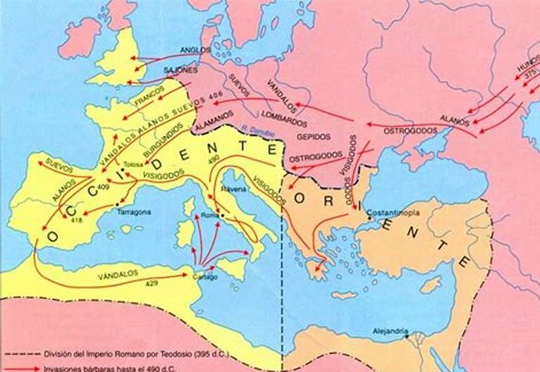 A través de la historia Los ultimos emperadores del imperio romano