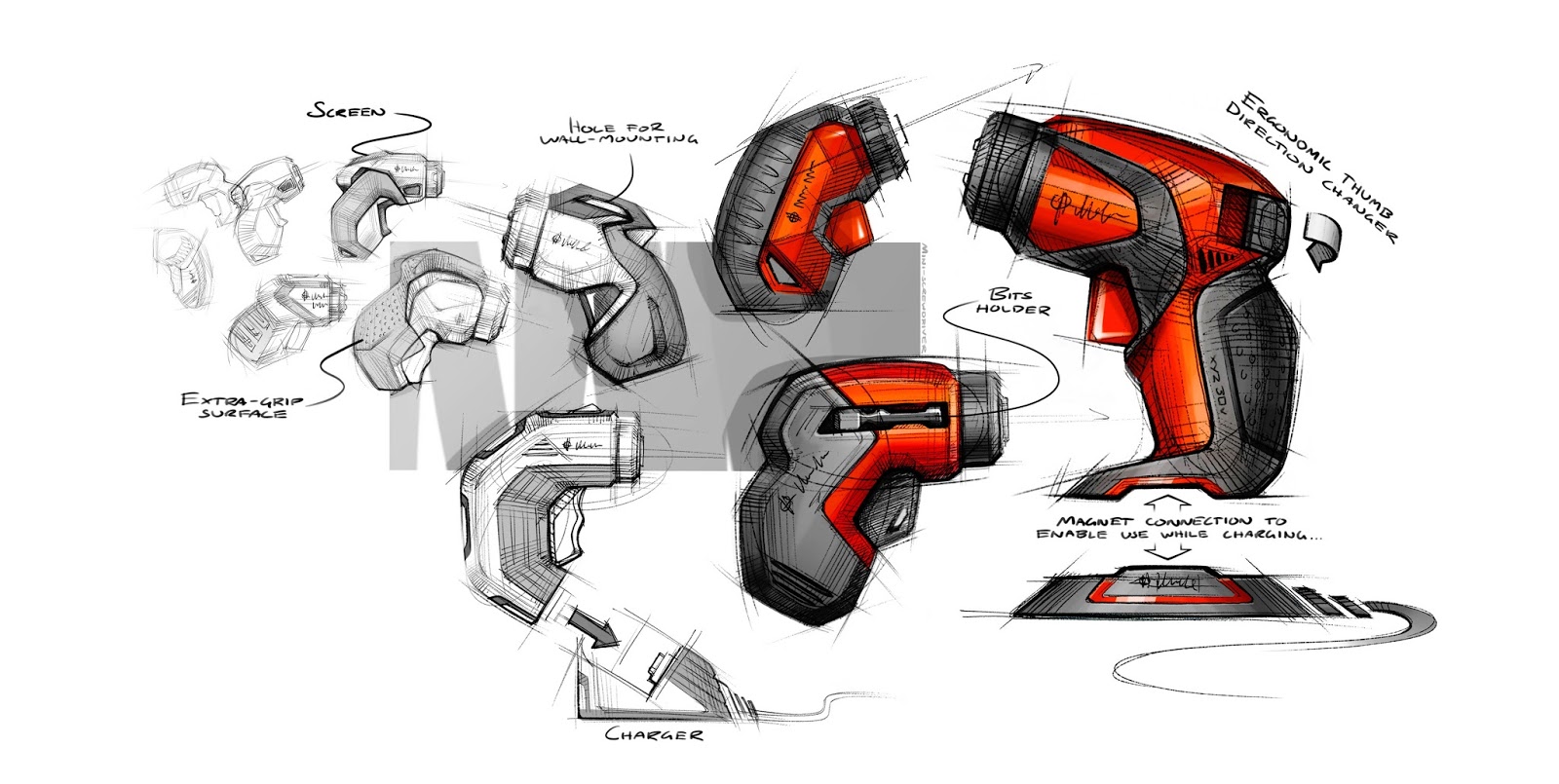 Screw Driver Sketching Exercise